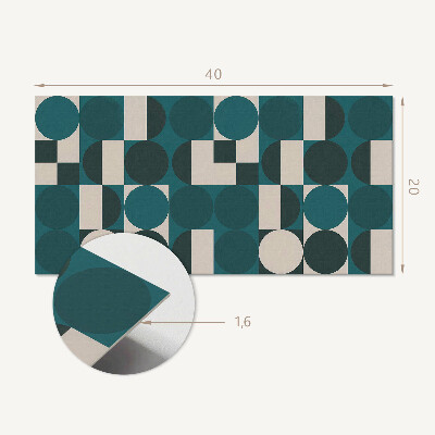 Revêtement mural intérieur Géométrie des formes et des figures