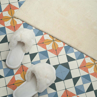 Panneau décoratif intérieur Motif floral géométrique