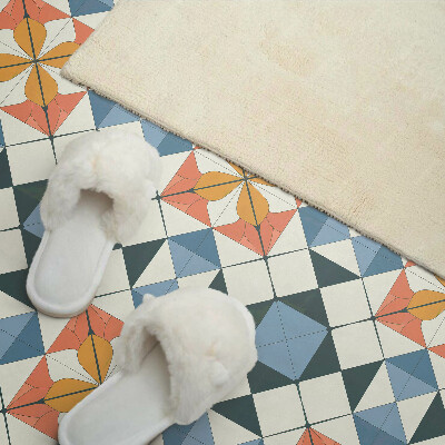Panneau décoratif intérieur Motif floral géométrique