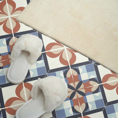 Revêtement mural intérieur Motif floral symétrique