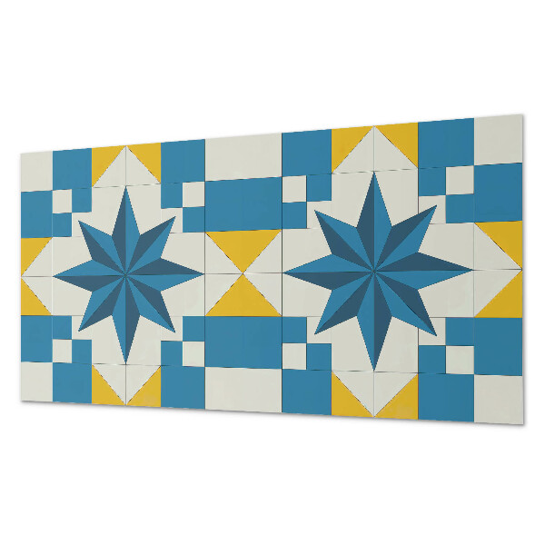 Panneau décoratif intérieur Motif d'étoile géométrique