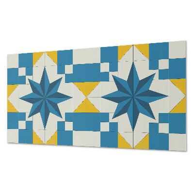 Panneau décoratif intérieur Motif d'étoile géométrique