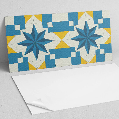 Panneau décoratif intérieur Motif d'étoile géométrique