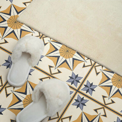 Revêtement mural intérieur Modèle de boussole avec des étoiles