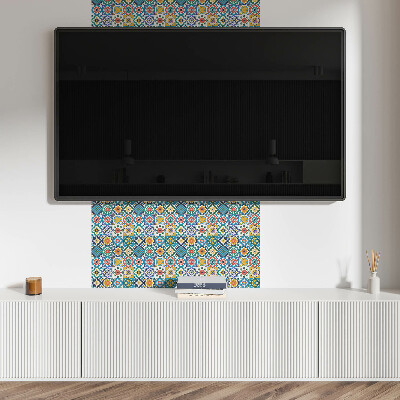 Panneau décoratif intérieur Motifs floraux et géométriques