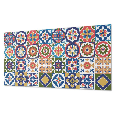 Revêtement mural intérieur Motifs de mosaïque en carrés