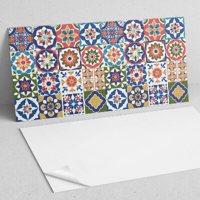 Revêtement mural intérieur Motifs de mosaïque en carrés