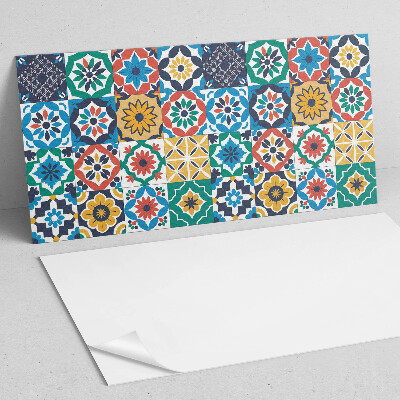 Panneau mural pvc Motifs en mosaïque dans la mise en page