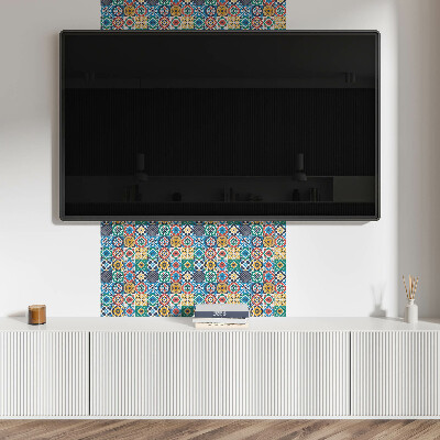 Panneau mural pvc Motifs en mosaïque dans la mise en page