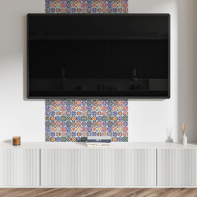 Panneau décoratif intérieur Motifs de mosaïque en rangées