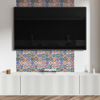 Panneau décoratif intérieur Motifs de mosaïque en rangées