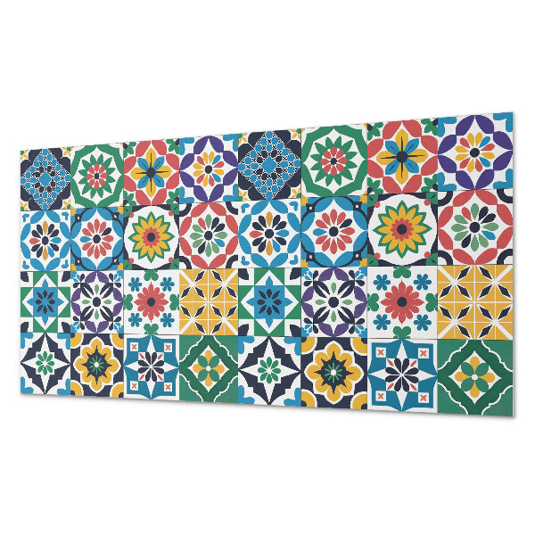 Revêtement mural intérieur Motifs de mosaïque à carreaux