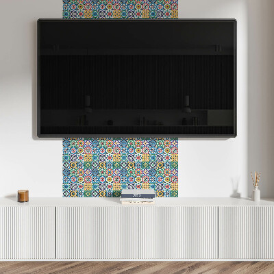 Revêtement mural intérieur Motifs de mosaïque à carreaux