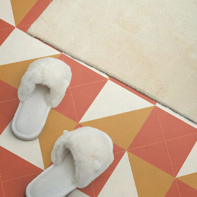 Revêtement mural intérieur Géométrie aux tons chauds