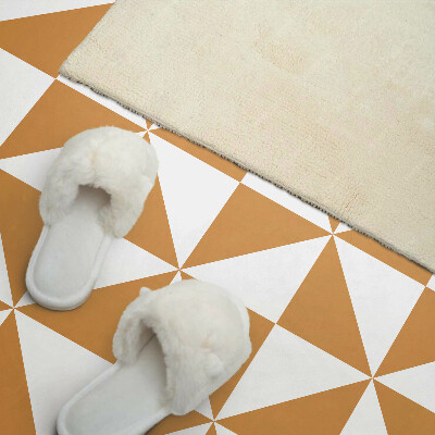 Panneau mural pvc Triangles géométriques dans des carrés