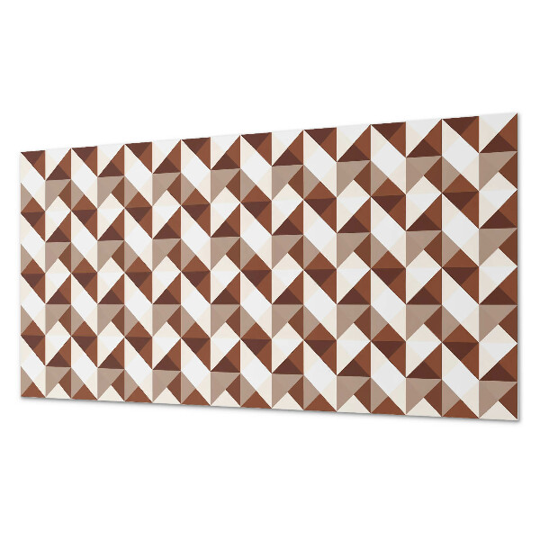 Revêtement mural intérieur Motif de triangle géométrique