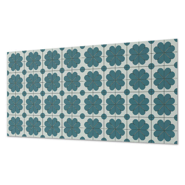 Panneau mural pvc Motifs floraux dans la composition