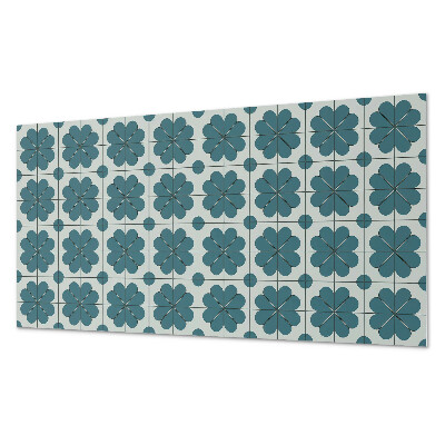 Panneau mural pvc Motifs floraux dans la composition