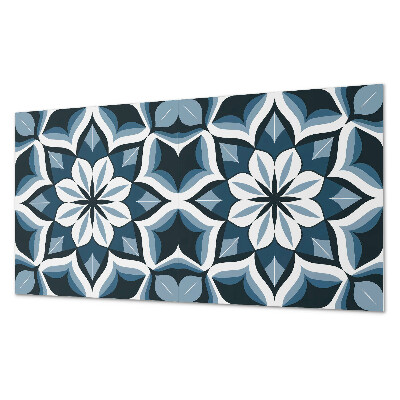 Revêtement mural intérieur Motif floral en symétrie