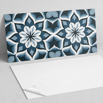 Revêtement mural intérieur Motif floral en symétrie