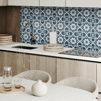 Revêtement mural intérieur Motif floral en symétrie