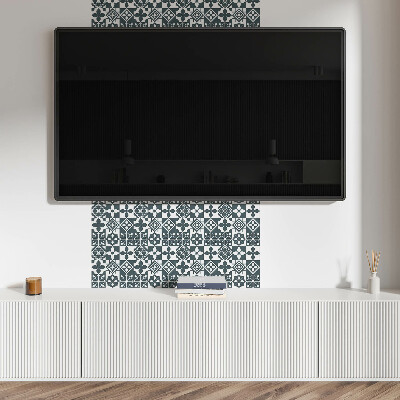 Panneau décoratif intérieur Motifs géométriques dans les carreaux