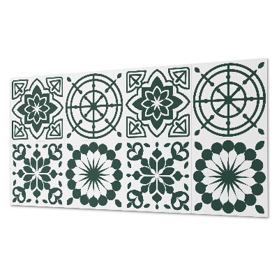 Panneau mural pvc Motifs floraux et géométriques