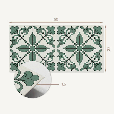 Revêtement mural intérieur Motif végétal élégant