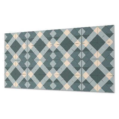 Panneau décoratif intérieur Motif géométrique en losange