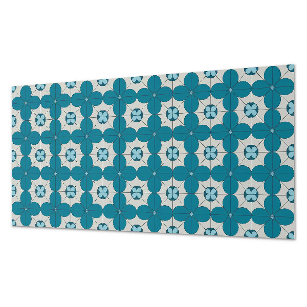 Panneau décoratif intérieur Motif floral géométrique