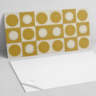 Panneau mural pvc Motif géométrique avec des cercles