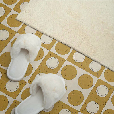 Panneau mural pvc Motif géométrique avec des cercles