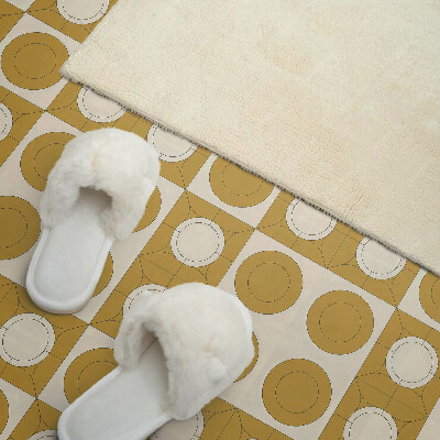 Panneau mural pvc Motif géométrique avec des cercles