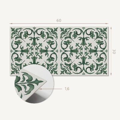 Panneau décoratif intérieur Motif végétal avec un motif floral