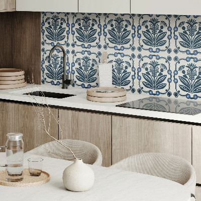 Panneau décoratif intérieur Motif floral avec des feuilles