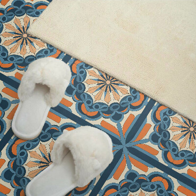 Revêtement mural intérieur Motif mandala avec un motif floral