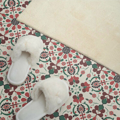 Panneau décoratif intérieur Motif floral avec symétrie