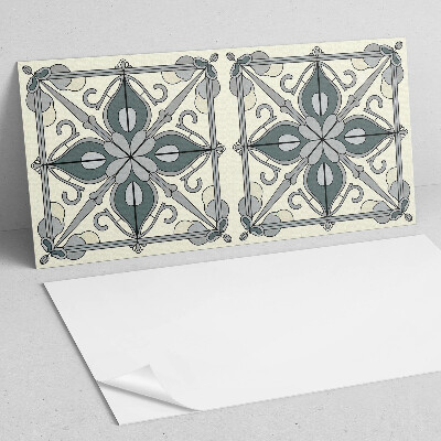 Revêtement mural intérieur Motif floral avec ornements