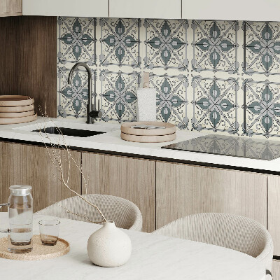 Revêtement mural intérieur Motif floral avec ornements