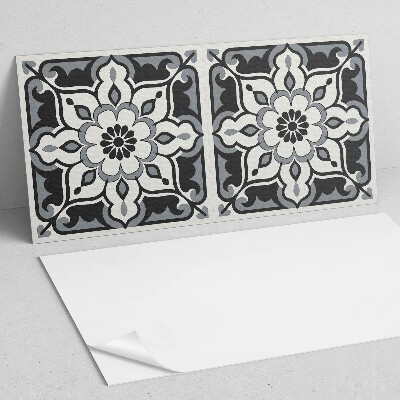 Panneau décoratif intérieur Motif floral avec ornements