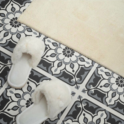 Panneau décoratif intérieur Motif floral avec ornements