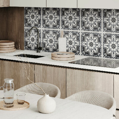 Panneau décoratif intérieur Motif floral avec ornements