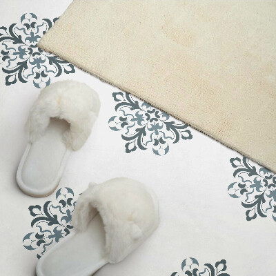 Panneau mural pvc Motif floral en symétrie