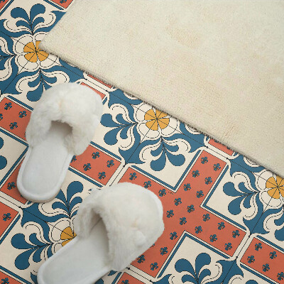 Revêtement mural intérieur Motif folklorique avec des fleurs