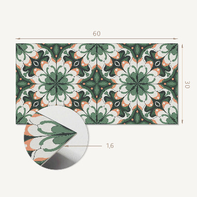 Panneau mural pvc Motif végétal élégant