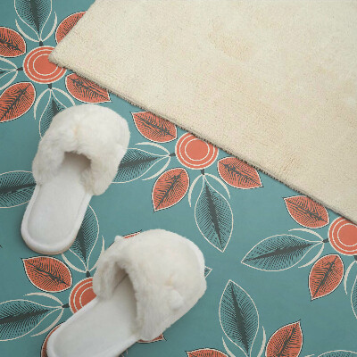 Panneau décoratif intérieur Motif floral avec des feuilles