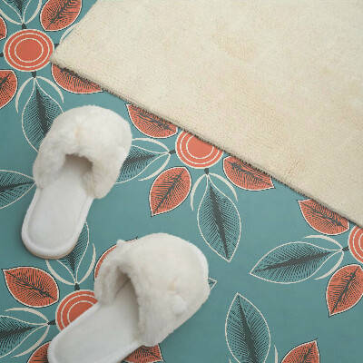 Panneau décoratif intérieur Motif floral avec des feuilles