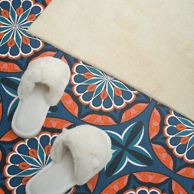 Revêtement mural intérieur Motif mandala avec des feuilles