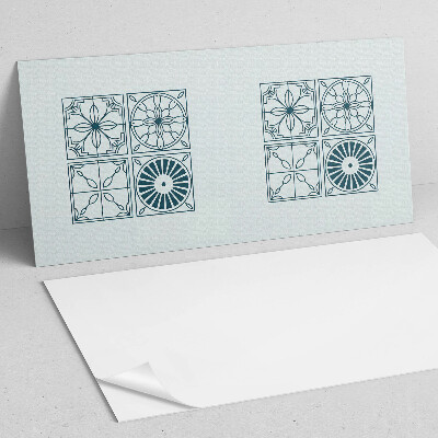 Panneau mural pvc Motifs de carreaux géométriques