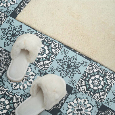 Panneau décoratif intérieur Motifs de mandalas dans une grille